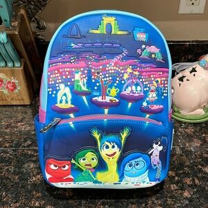 NWT Loungefly Inside Out Mini Backpack
